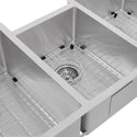 ZLINE 45 in. Breckenridge Undermount Triple Bowl Satin Stainless Steel Kitchen Sink with Bottom Grid (SLT-45S)