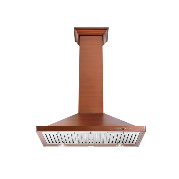ZLINE 36" Designer Series Convertible Vent Wall Mount Range Hood (8KBC-36)