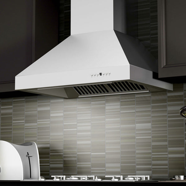 ZLINE 42 in. Professional Ducted Vent Wall Mount Range Hood in Stainless Steel (667-42)