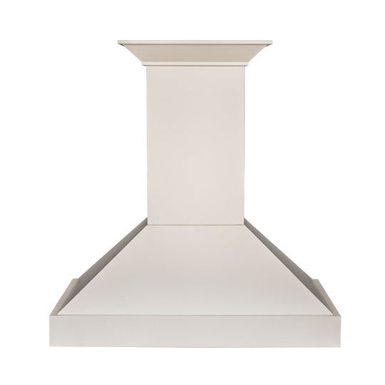 ZLINE 36" Ducted Wooden Wall Mount Range Hood in Cottage White (KBTT-36)