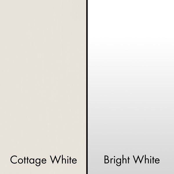 ZLINE 61 in. Smooth Bright White Wooden Chimney Extension for Ceilings up to 12 ft. (KBWW-E)
