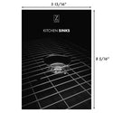 ZLINE Kitchen Sinks Trifold (TRI-KS-V2)