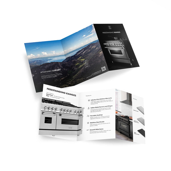 ZLINE Freestanding Ranges Trifold (TRI-RA-V2)