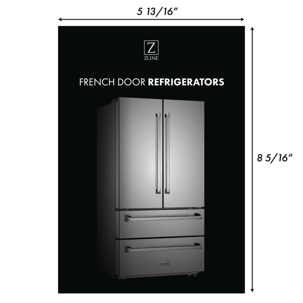 ZLINE Freestanding Refrigerator Trifold (TRI-RFM-V2)