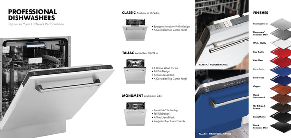 Zline Trifold - Dishwasher 2023 (TRI-DW-23)