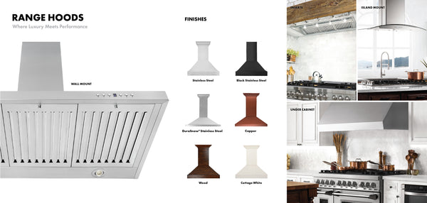 Zline Trifold - Range Hoods 2023 (TRI-RH-23)