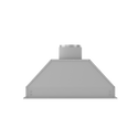 ZLINE 34 in. Ducted Wall Mount Range Hood Insert in Stainless Steel (695-34)
