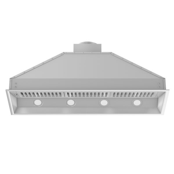 ZLINE 46 in. Ducted Wall Mount Range Hood Insert in Stainless Steel (695-46)