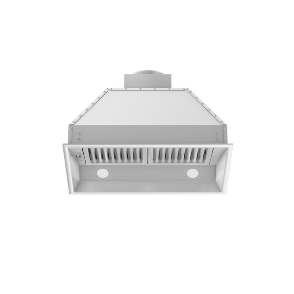 ZLINE 28 in. Ducted Wall Mount Range Hood Insert in Stainless Steel (698-28)