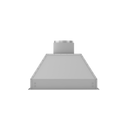 ZLINE 28 in. Ducted Wall Mount Range Hood Insert in Stainless Steel (698-28)