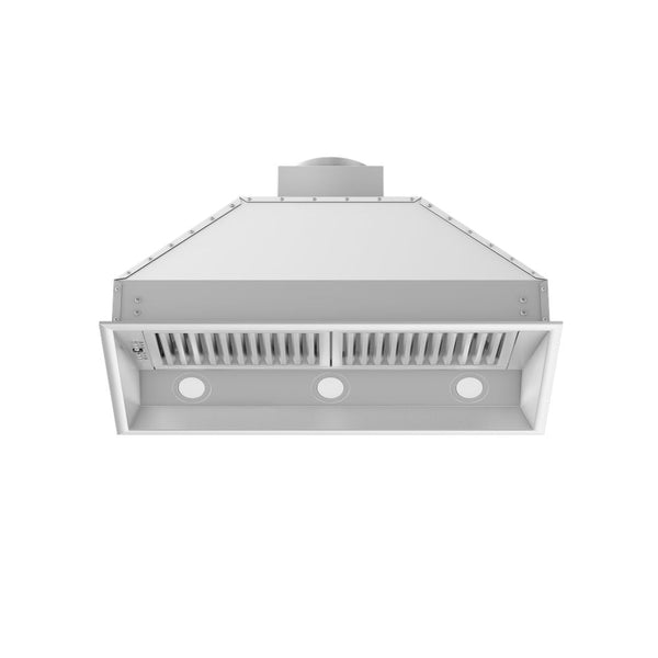 ZLINE Ducted Wall Mount Range Hood Insert in Stainless Steel (698)-Range Hoods- ZLINE Kitchen and Bath