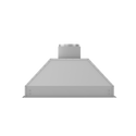 ZLINE 34 in. Ducted Wall Mount Range Hood Insert in Stainless Steel (698-34)
