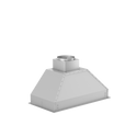 ZLINE 34 in. Ducted Wall Mount Range Hood Insert in Stainless Steel (698-34)