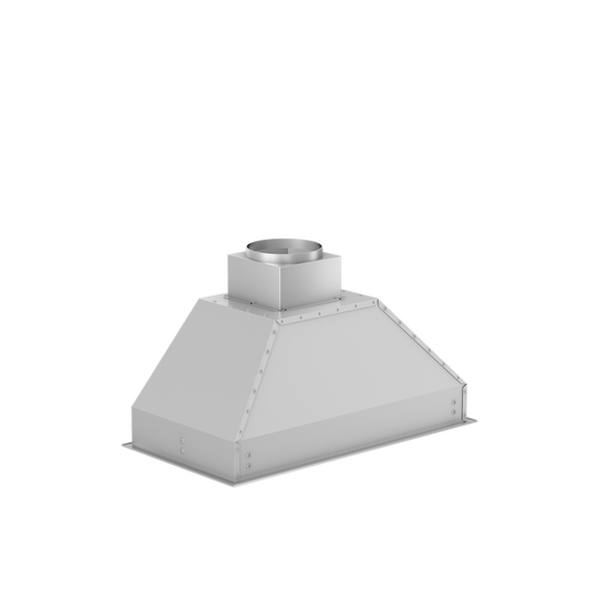 ZLINE 34 in. Ducted Wall Mount Range Hood Insert in Stainless Steel (698-34)