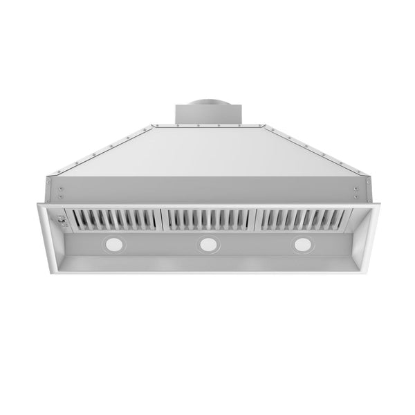 ZLINE Ducted Wall Mount Range Hood Insert in Stainless Steel (698)-Range Hoods- ZLINE Kitchen and Bath