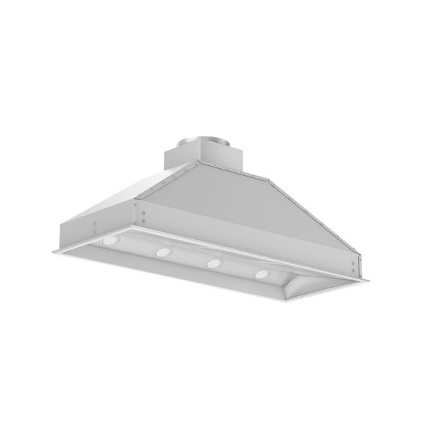 ZLINE 46 in. Ducted Wall Mount Range Hood Insert in Stainless Steel (698-46)