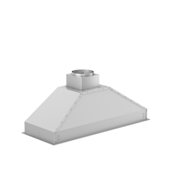 ZLINE 46 in. Ducted Wall Mount Range Hood Insert in Stainless Steel (698-46)