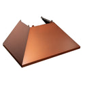 ZLINE Ducted Fingerprint Resistant Stainless Steel Range Hood with Copper Shell (8654C)-Range Hoods- ZLINE Kitchen and Bath