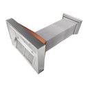 ZLINE Ducted Fingerprint Resistant Stainless Steel Range Hood with Copper Shell (8654C)-Range Hoods- ZLINE Kitchen and Bath
