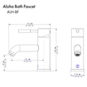 ZLINE Autograph Edition Aloha Bath Faucet in Polished Gold (ALH-BF-PG)