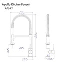 ZLINE Apollo Kitchen Faucet in Matte Black (APL-KF-MB)