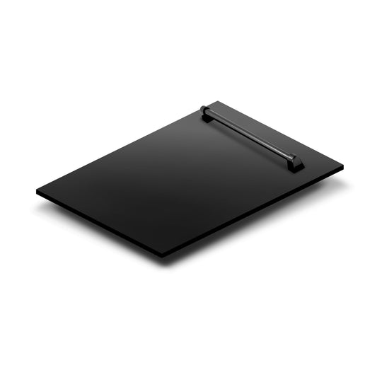 ZLINE 18" Tallac Dishwasher Panel in Black Stainless Steel with Traditional Handle (DPV-BS-18)