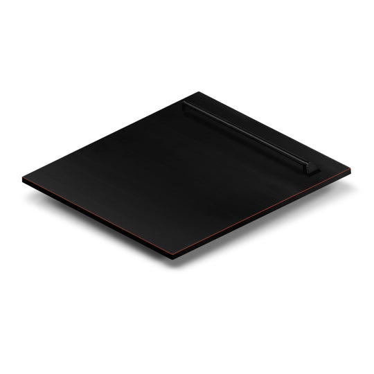 ZLINE 18" Tallac Dishwasher Panel in Oil Rubbed Bronze with Traditional Handle (DPV-ORB-18)
