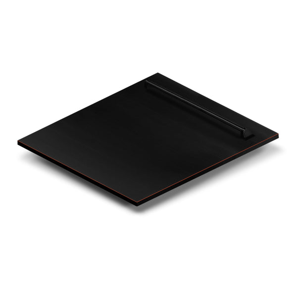 ZLINE 18" Tallac Dishwasher Panel in Oil Rubbed Bronze with Traditional Handle (DPV-ORB-18)