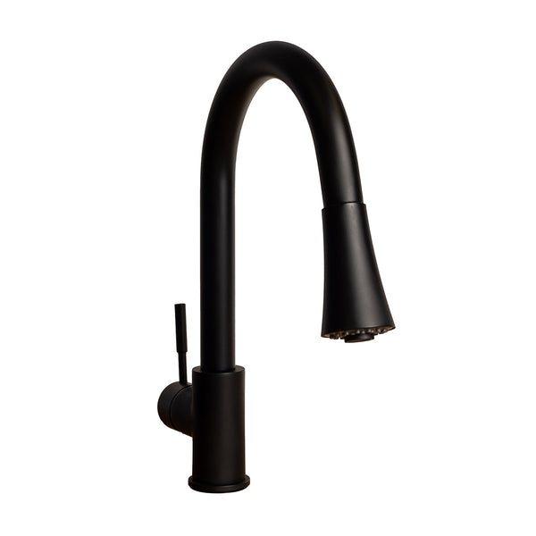 ZLINE Edison Kitchen Faucet in Matte Black (EDS-KF-MB)