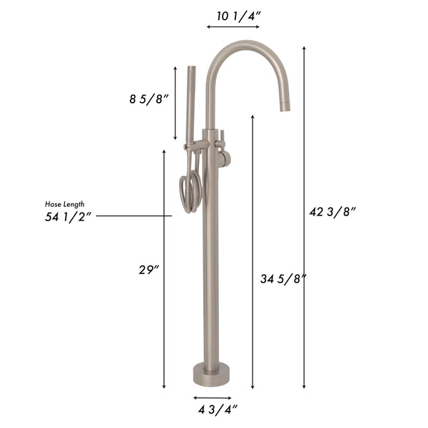 ZLINE Emerald Bay Bath Tub Filler (EMBY-BTF)
