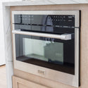 ZLINE 24 in. 1.6 cu. ft. Built-in Convection Microwave Oven in Stainless Steel with Speed and Sensor Cooking (MWO-24)