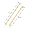 ZLINE Autograph Edition 60 in. Built-in Refrigerator Handles for RBIV-60 (RBIVHZ-60) dimensional diagram with measurements.