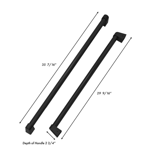 ZLINE Autograph Edition 60 in. Built-in Refrigerator Handles for RBIV-60 (RBIVHZ-60) dimensional diagram with measurements.
