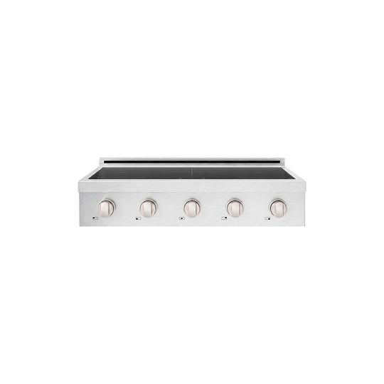 ZLINE 36 in. Paramount Induction Rangetop with 5 Element Cooktop in Satin Stainless Steel (SINRTS-36)
