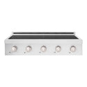 ZLINE 36 in. Paramount Induction Rangetop with 5 Element Cooktop in Satin Stainless Steel (SINRTS-36)