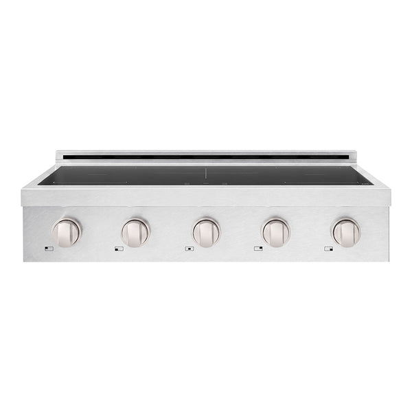ZLINE 36 in. Paramount Induction Rangetop with 5 Element Cooktop in Satin Stainless Steel (SINRTS-36)