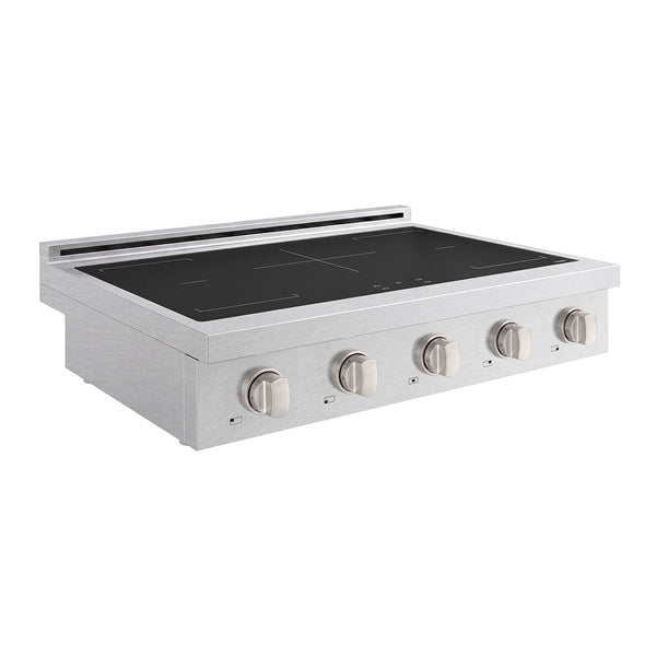 ZLINE 36 in. Paramount Induction Rangetop with 5 Element Cooktop in Satin Stainless Steel (SINRTS-36)