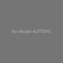 ZLINE 2-12  in. Short Chimney Pieces for 7 ft. to 8 ft. Ceilings (SK-ALP70WL)