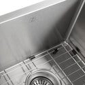 ZLINE 33 in. Anton Undermount Double Bowl Stainless Steel Kitchen Sink with Bottom Grid (SR50D-33)