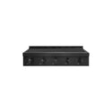 ZLINE 36 in. Paramount Induction Rangetop with 5 Element Cooktop in Black Stainless Steel (SINRTB-36)