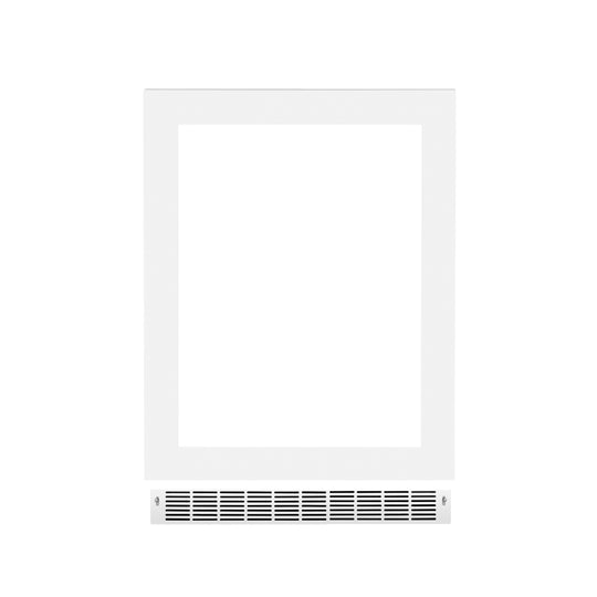 ZLINE 24 in. Touchstone Undercounter Refrigeration Door Panel in White Matte (RPO-WM-24)