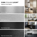 ZLINE Autograph Edition 36 in. Classic Gas Rangetop with 6 Burners and Porcelain Cooktop in Satin Stainless Steel with Champagne Bronze Accents (RTSZ-36-CB)