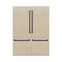 ZLINE Autograph Edition 60 in. 32.2 cu. ft. Panel Ready French Door Built-In Bottom Freezer Refrigerator with Water Dispenser and Ice Maker with Matte Black Accents (RBIVZ-60-MB)