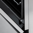 ZLINE Autograph Edition 36 in. 4.6 cu. ft. Legacy Dual Fuel Range with 6 Burner Gas Cooktop and Electric Convection Oven in Satin Stainless Steel and Polished Gold Accents (RASZ-SN-36-G)