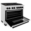 ZLINE Autograph Edition 48 in. 6.0 cu. ft. Legacy Dual Fuel Range with 7 Burner Gas Cooktop and 2 Electric Ovens in Satin Stainless Steel and Champagne Bronze Accents (RASZ-SN-48-CB)