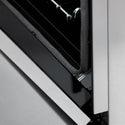 ZLINE Autograph Edition 48 in. 6.0 cu. ft. Legacy Dual Fuel Range with 7 Burner Gas Cooktop and 2 Electric Ovens in Satin Stainless Steel and Matte Black Accents (RASZ-SN-48-MB)