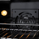 ZLINE Autograph Edition 30 in. 4.2 cu. ft. Paramount Dual Fuel Range with 4 Burner Gas Cooktop and Electric Convection Oven in Satin Stainless Steel with Champagne Bronze Accents (SDRSZ-30-CB)