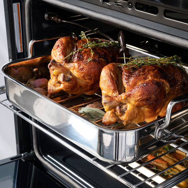 ZLINE Autograph Edition 30 in. Professional True Convection Single Wall Oven with Air Fry and Self Clean in Satin Stainless Steel with Polished Nickel Helix Handle (WASSZ-30-KPN)
