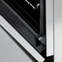 ZLINE Autograph Edition 24 in. 2.8 cu. ft. Legacy Dual Fuel Range with 4 Burner Gas Cooktop and Electric Convection Oven in Stainless Steel and Champagne Bronze Accents (RAZ-24-CB)