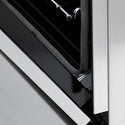 ZLINE Autograph Edition 48 in. 6.0 cu. ft. Legacy Dual Fuel Range with 7 Burner Gas Cooktop and 2 Electric Ovens in Stainless Steel and Matte Black Accents (RAZ-48-MB)
